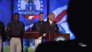 Gov. Henry Mcmaster Presents Steve Bannon Nathan Hale Award