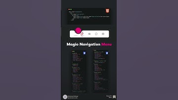 Magic Navigation Menu