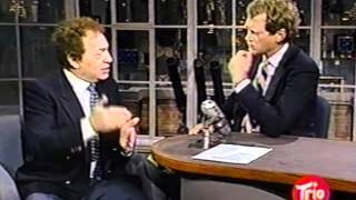 Jackie Mason on Letterman