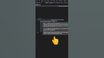 Today I learned about Attribute Target Specifier in C#