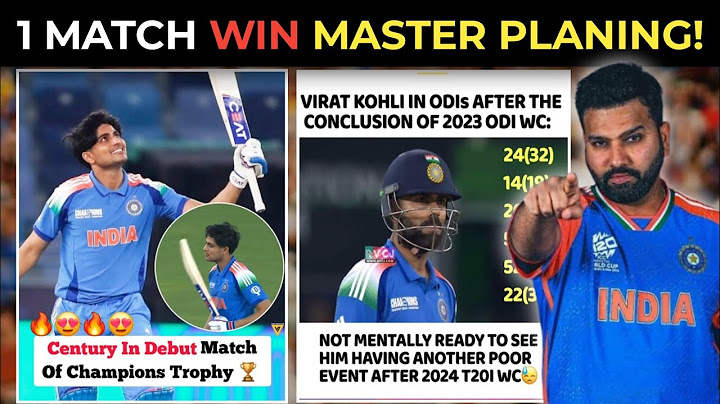 Shubhman Gill , Mohammad Shami ने तोड़ा , Bangladesh हारा| CT | IND vs BAN |