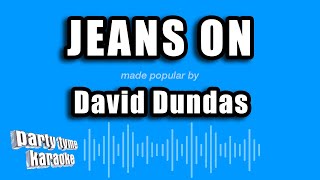 David Dundas - Jeans On (Karaoke Version)