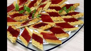 Печенье с марципаном и ягодным желе. Домашний ресторан® Печенье с марципаном и ягодным желе. Домашний ресторан®