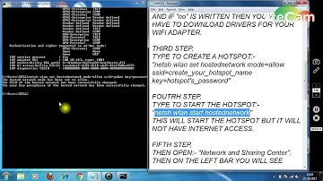 How to create a wifi hotspot in windows 7 using CMD OR Command Prompt by Pro Castasist