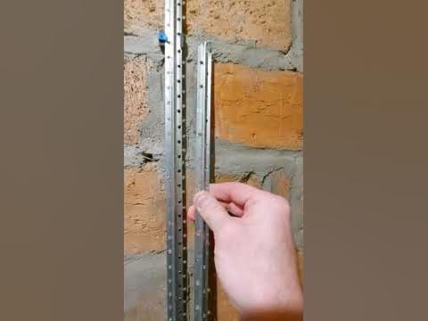 Штукатурные маяки. Пластиковые крепления для штукатурных маяков. - YouTube