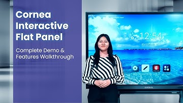 Cornea Interactive Flat Panel | Complete Demo & Features Walkthrough 🚀