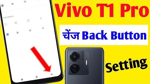 Vivo T1 pro back button setting / how to change back button Vivo T1 Pro / Vivo T1 pro 5g navigation