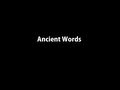 Ancient Words Ever True Instrumental Worship Video w/ Lyrics