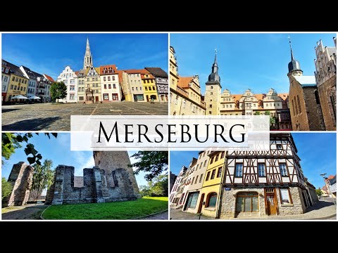 Merseburg, Germany / Stadt Merseburg (Sachsen-Anhalt) - September 2023 / Мерзебург, Германия