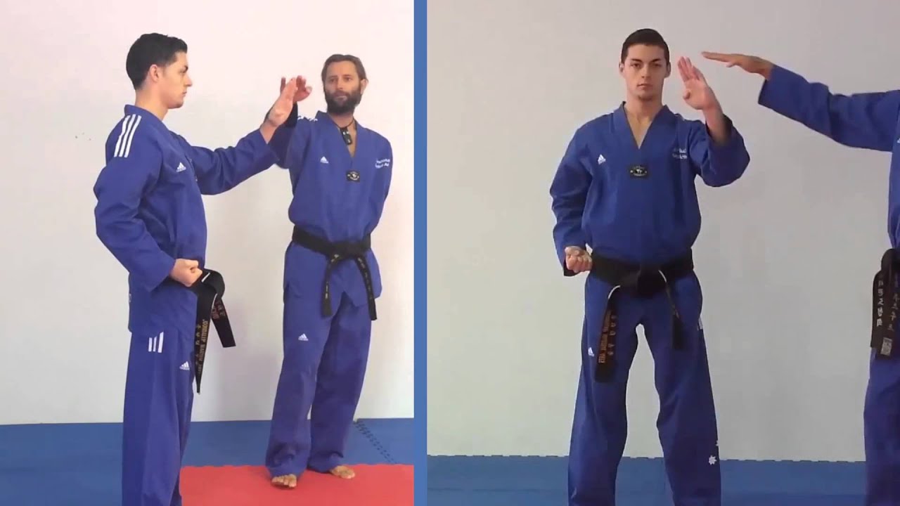 Tae Kwon Do knife hand block YouTube