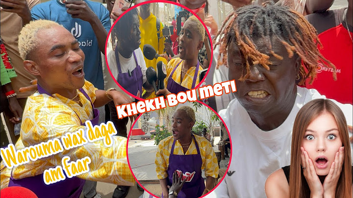 Allahu Akbar:Khekh bou meti entre Pawlish mbaye et Ouzin Keita waroma wax dama am Far 2stv yaxouna…