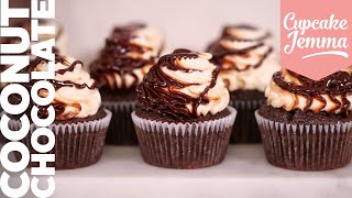 Recipe for Coconutfilled Chocolate Bounty Cupcakes! | Cupcake Jemma Channel