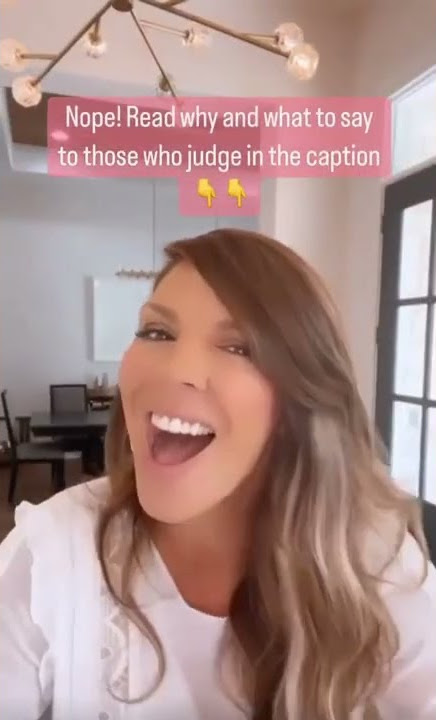 Life is difficult enough. Let’s not judge each other ❤️😘 and I’m here for all of your questions