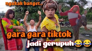 TIKTOK JADI LUCU DAN HEBOH.LAWAK KOMEDI  KARO TERBARU 2021