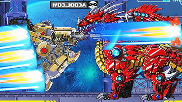 Robot Tank Vs Kangaroo Vs Turtle Vs Sickle Vs Dragon | Eftsei Gaming