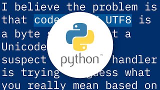 Write to UTF-8 file in Python