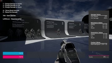 Unreal Engine 4 Damage, Resource and Stat System Preview