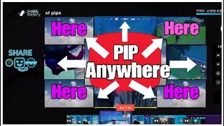 How to Add Sharefactory PIP Anywhere on Screen (PS4 & PS5)