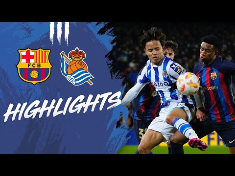 HIGHLIGHTS | FC Barcelona 1 - 0 Real Sociedad | Copa del Rey