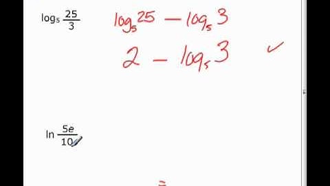 MTH095 5.4 Properties of Logs