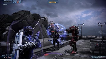Mass Effect 3 Multiplayer Asari Adept PC Gold Gameplay