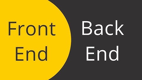 What is Frontend and backend ? | Frontend VS Backend | Client side VS Server side