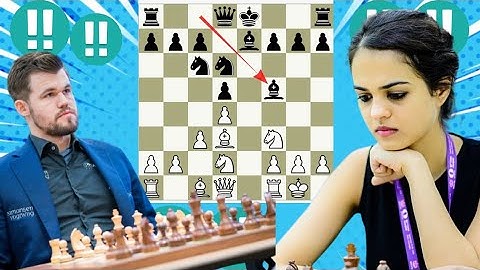 Tania Sachdev vs Magnus Carlsen Chess game 84