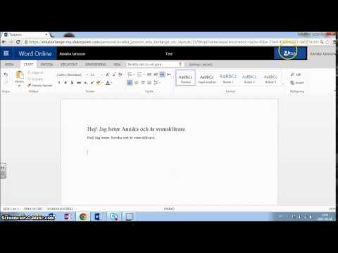 Skriva och dela dokument i Word