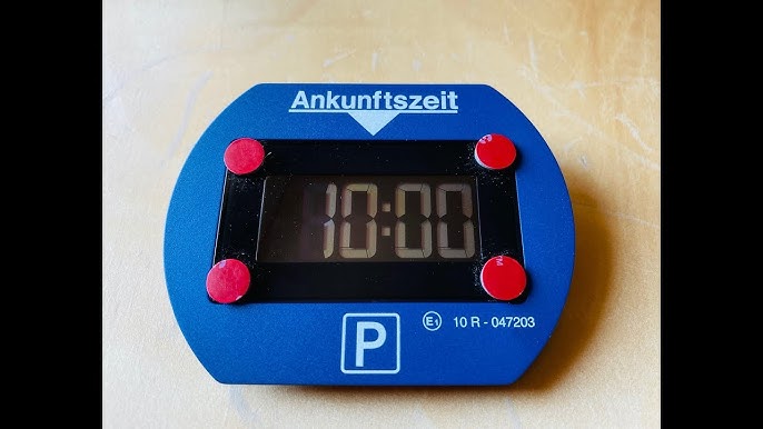 Parkscheibe PARK LITE – elektronisch, praktisch, zulässig