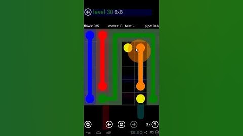 Flow Free - 6 x 6 Mania Level 30