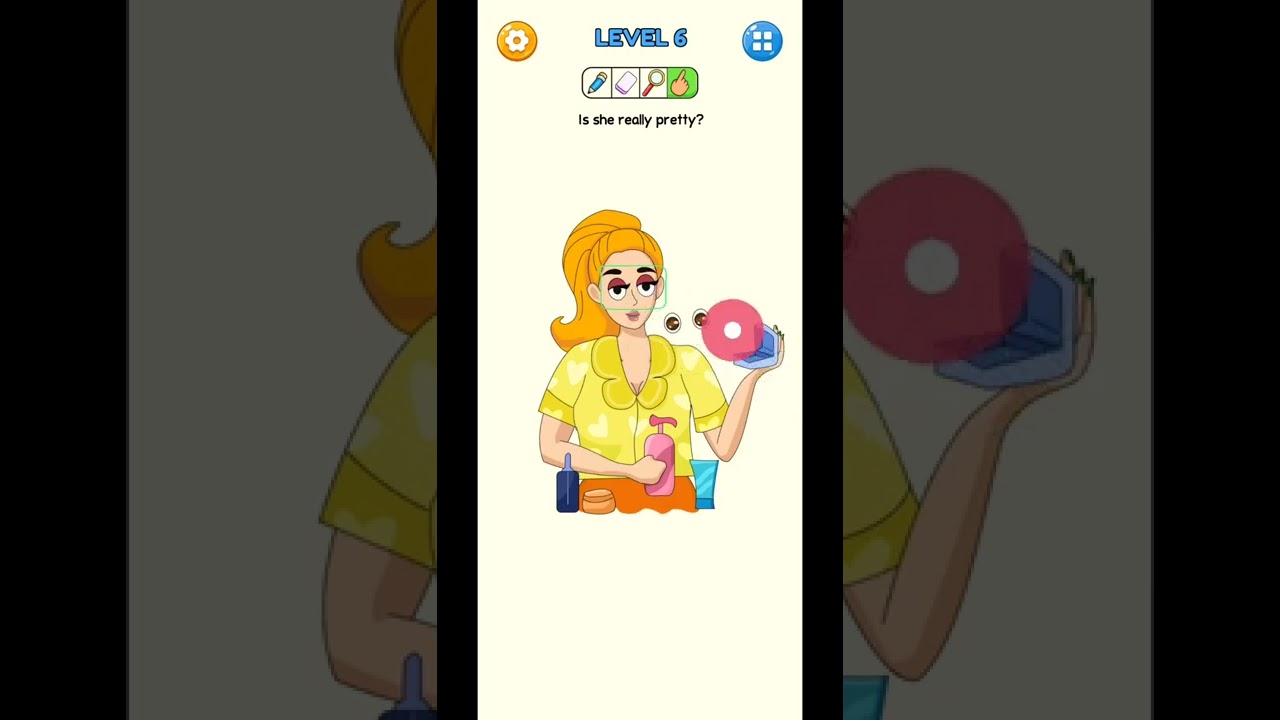 Naughty Quiz : Brain Out Puzzle Game Level 6