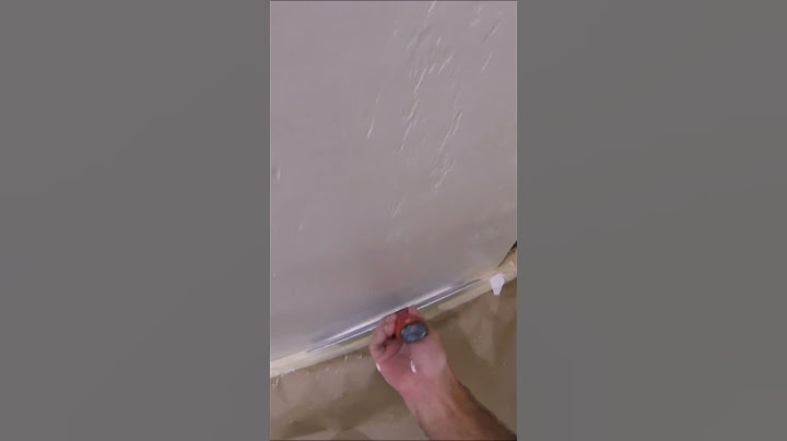The Texture is Pretty Much Gone After One Skim Coat! #skimcoat #texture