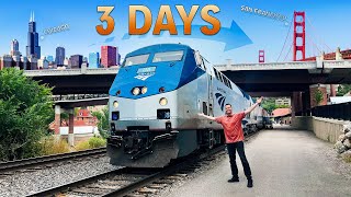 52 Hours on Train Across America in a Sleeper Car!