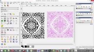 01- تحويل صورة الى فيكتور Bitmap To Vector وحفرها بطريقة V Bit Carving على برنامج آرت كام - ArtCAM