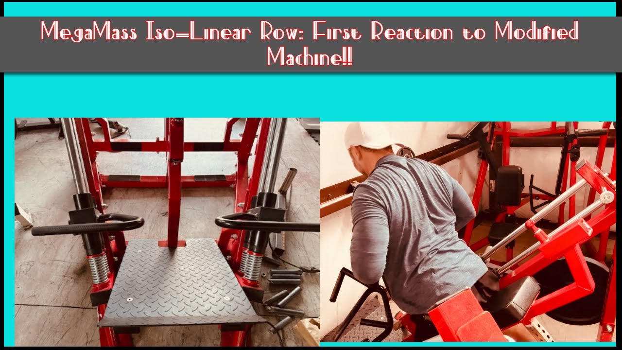 MegaMass Iso-Linear Row: First Reaction to Modified Machine