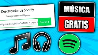 Cómo DESCARGAR MÚSICA de SPOTIFY GRATIS en PC