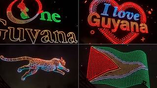 GUYANA DRONE SHOW 60th Independence
