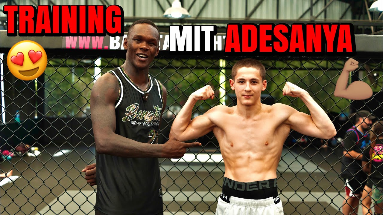 Training mit UFC Champ Israel Adesanya🏆🌏