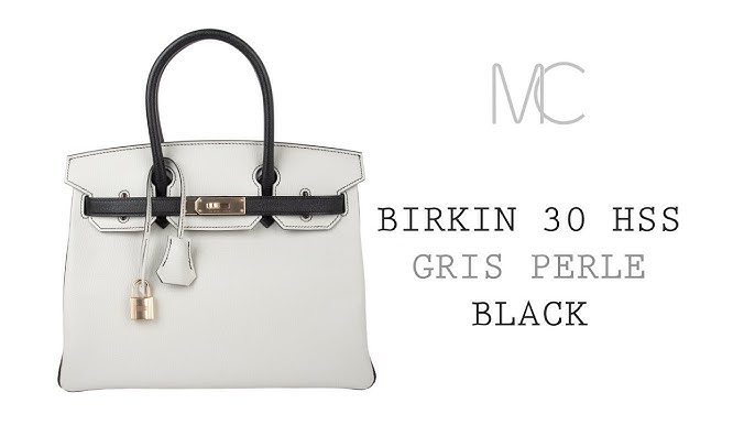 Hermes Birkin 30 Bag Barenia Faubourg Palladium Hardware – Mightychic