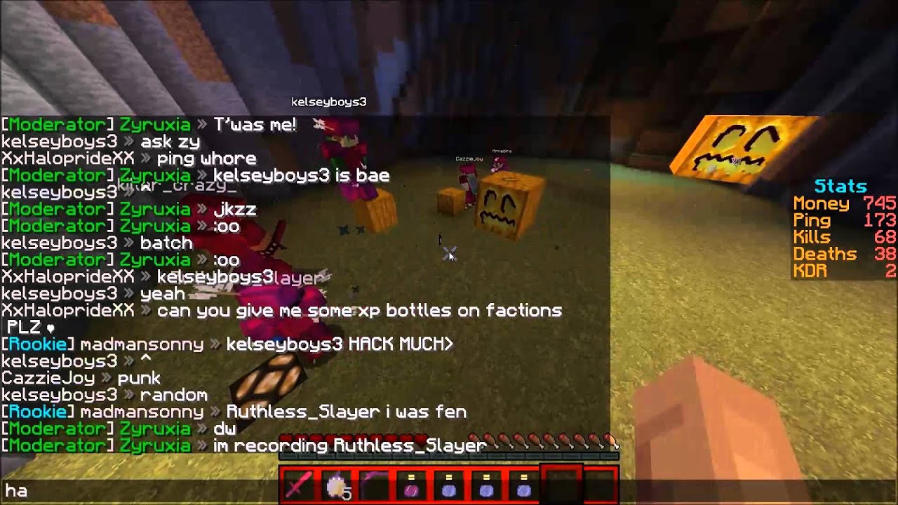Minecraft Ruthless Hacking!!! [RARE FOOTAGE] - Fake/Joke - YouTube
