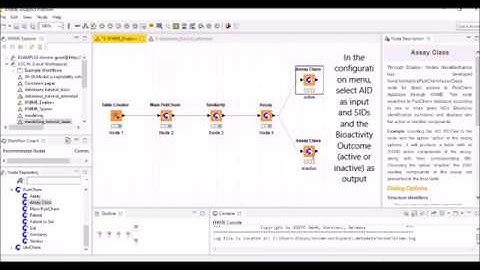 Enalos+ KNIME Nodes Tutorial (PubChem Assay-Display Active and Inactive Compounds)