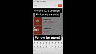 Shopee 10.15 na! | Special Voucher Code for you mga Padaba! 😍
