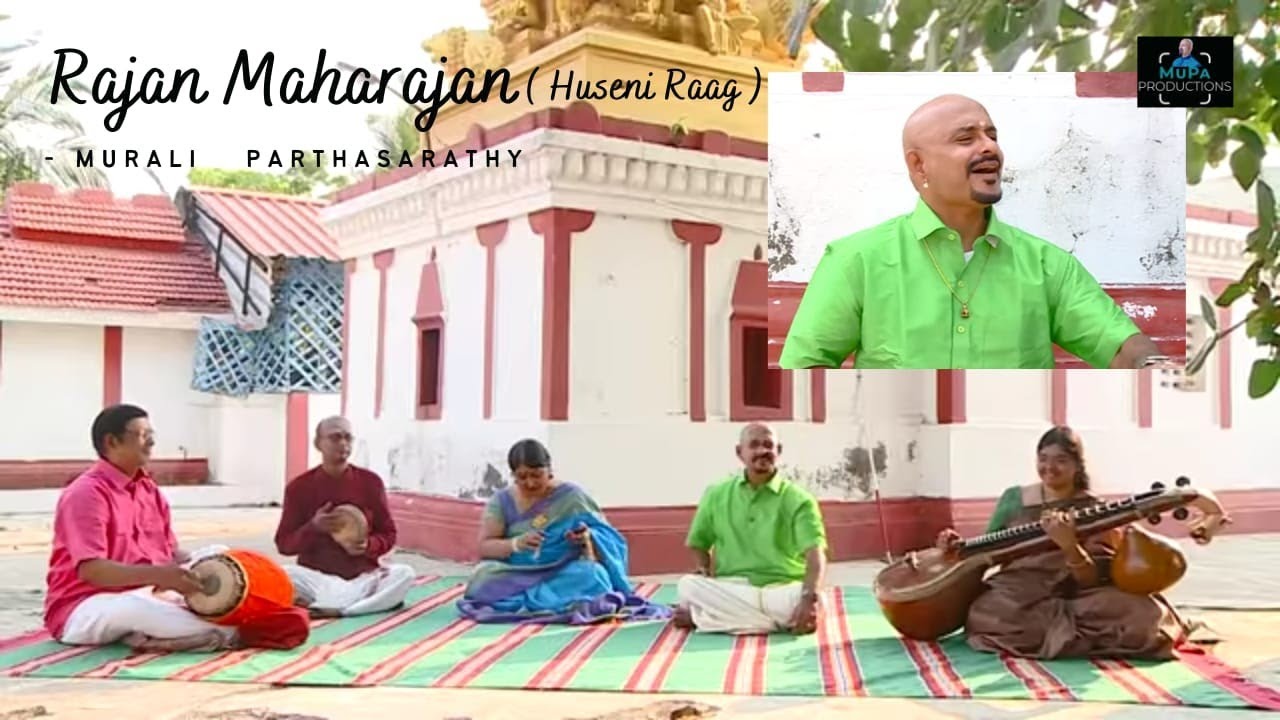 Cover  M K Thyagaraja Bhagavatars Rajan Maharajan in huseni raag  mupamelody   muparecords