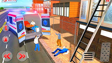 Ambulance Robot City Rescue Simulator | #1 Android Gameplay