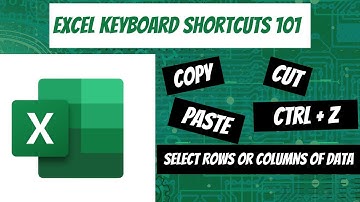 Excel Keyboard Shortcuts Everyone Should Know (Copy, Paste, Undo, Selecting Rows and Columns)