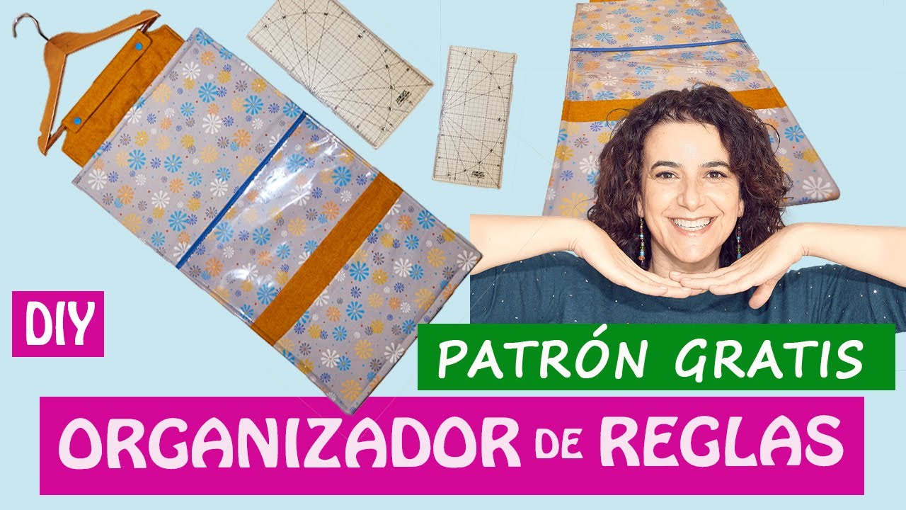 Cómo hacer 1 ORGANIZADOR de PARED para REGLAS 📐📏
