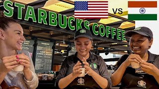 Starbucks in INDIA vs US!! | Who's Service is BETTER?!