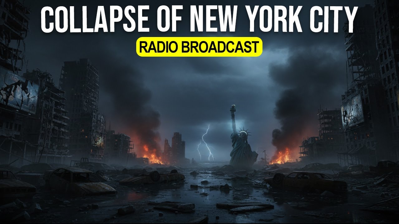 You're Listening To The Radio During The Collapse Of New York City