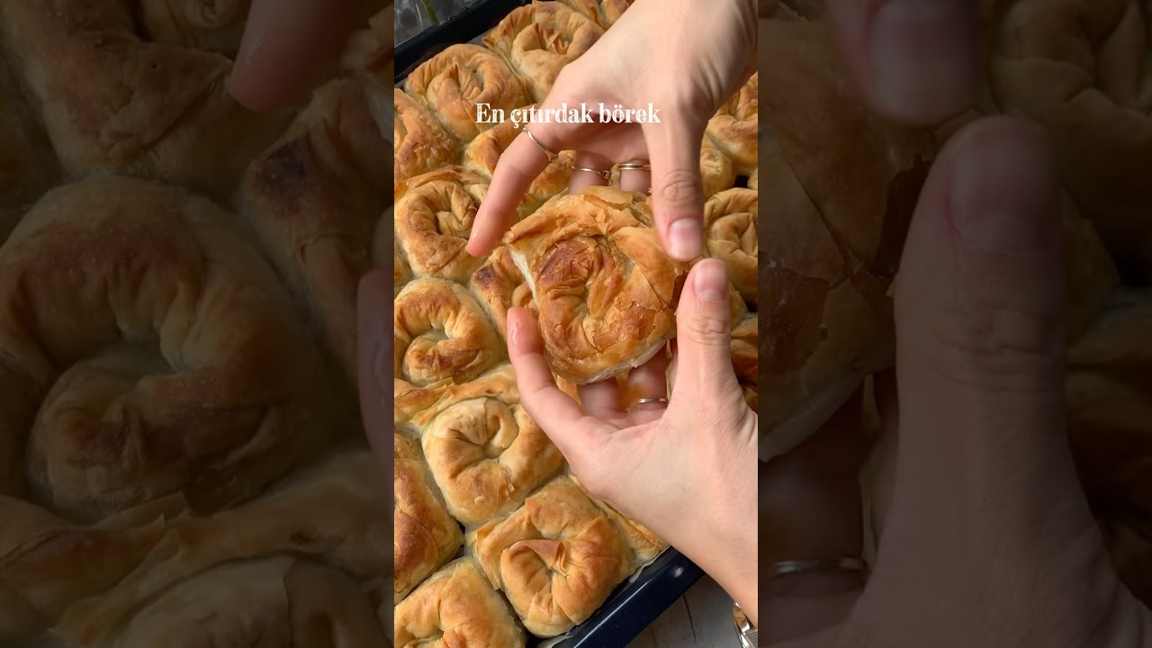 En çıtır pırasalı börek 😋😋