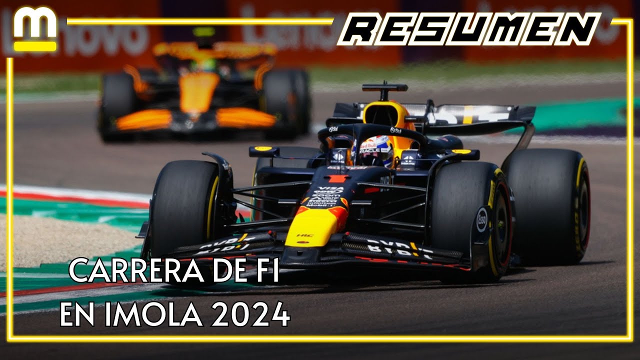 RESUMEN de la CARRERA del GP de EMILIA ROMAGNA (IMOLA) 2024 de F1 - YouTube